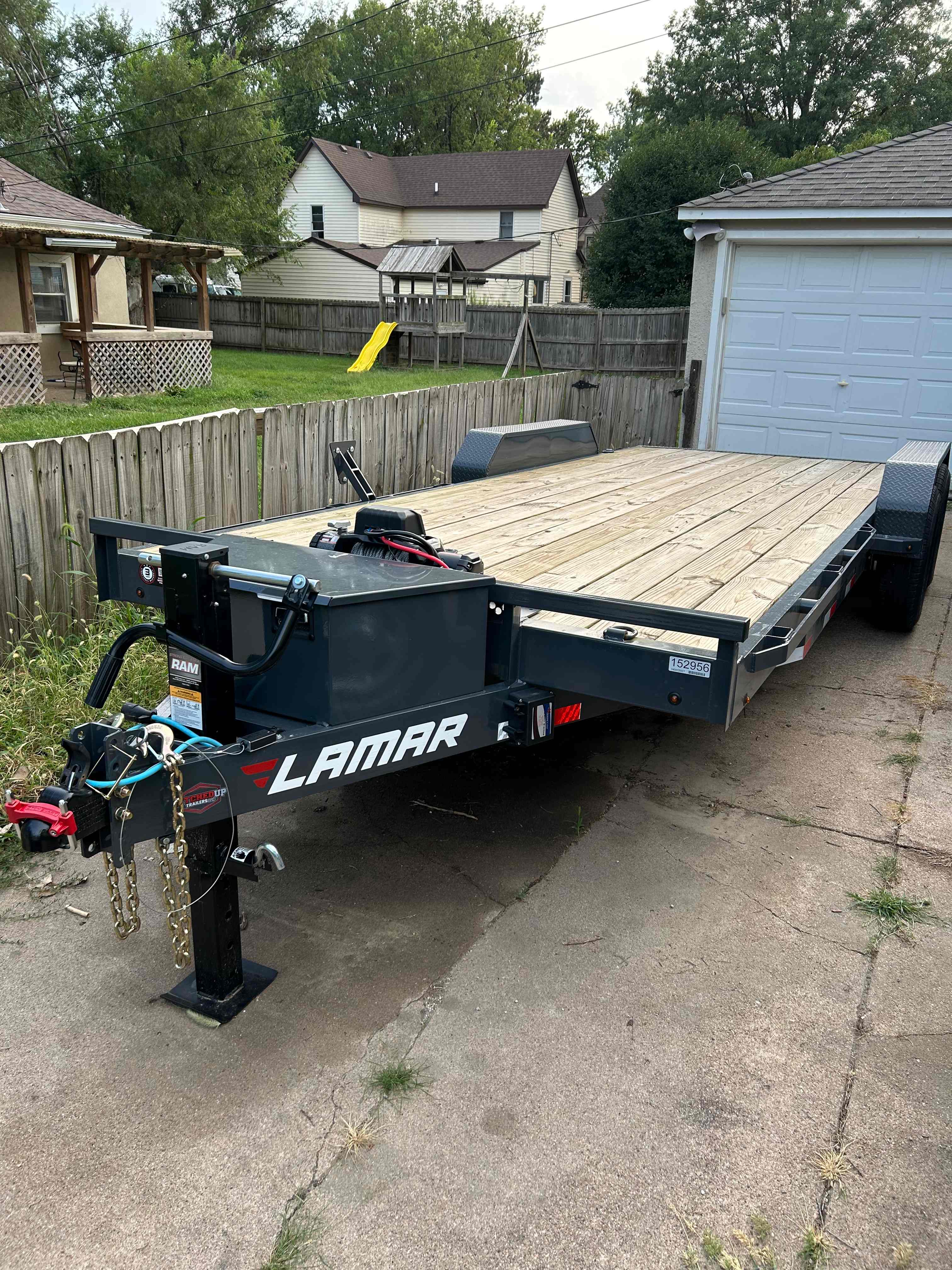Equipment trailer for rent in Ashland, NE from High Plains Trailer Rental
